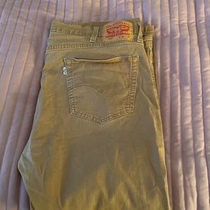 Khaki men 502 Levi jeans
